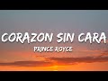 Prince Royce - Corazon Sin Cara (Letra/Lyrics)