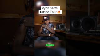 Vybz Kartel gives a tattoo tour 🔥 #dancehall#vybzkartel #vybzkartelmuzik  #dancehallculture