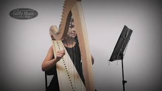 Video thumbnail for Camac Korrigan 38 String Harp with Gut Strings by Early Music Shop