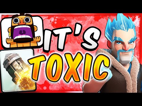 #1 MOST ANNOYING DECK! ICE WIZARD XBOW CYCLE — Clash Royale