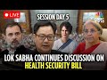Lok Sabha LIVE Parliament Winter Session Day 5 Sansad TV BJP Vs Cong Sansad Session N18L