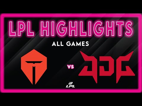 TES vs JDG Highlights ALL GAMES | LPL 2026 Split 1 | Top Esports vs JD Gaming by Onivia