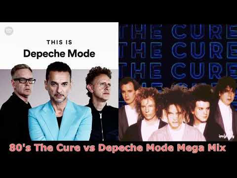 80's The Cure vs Depeche Mode 106.7 FM KROQ Mega Mix Feat. DJ Dundee LA Robert Smith Richard Blade