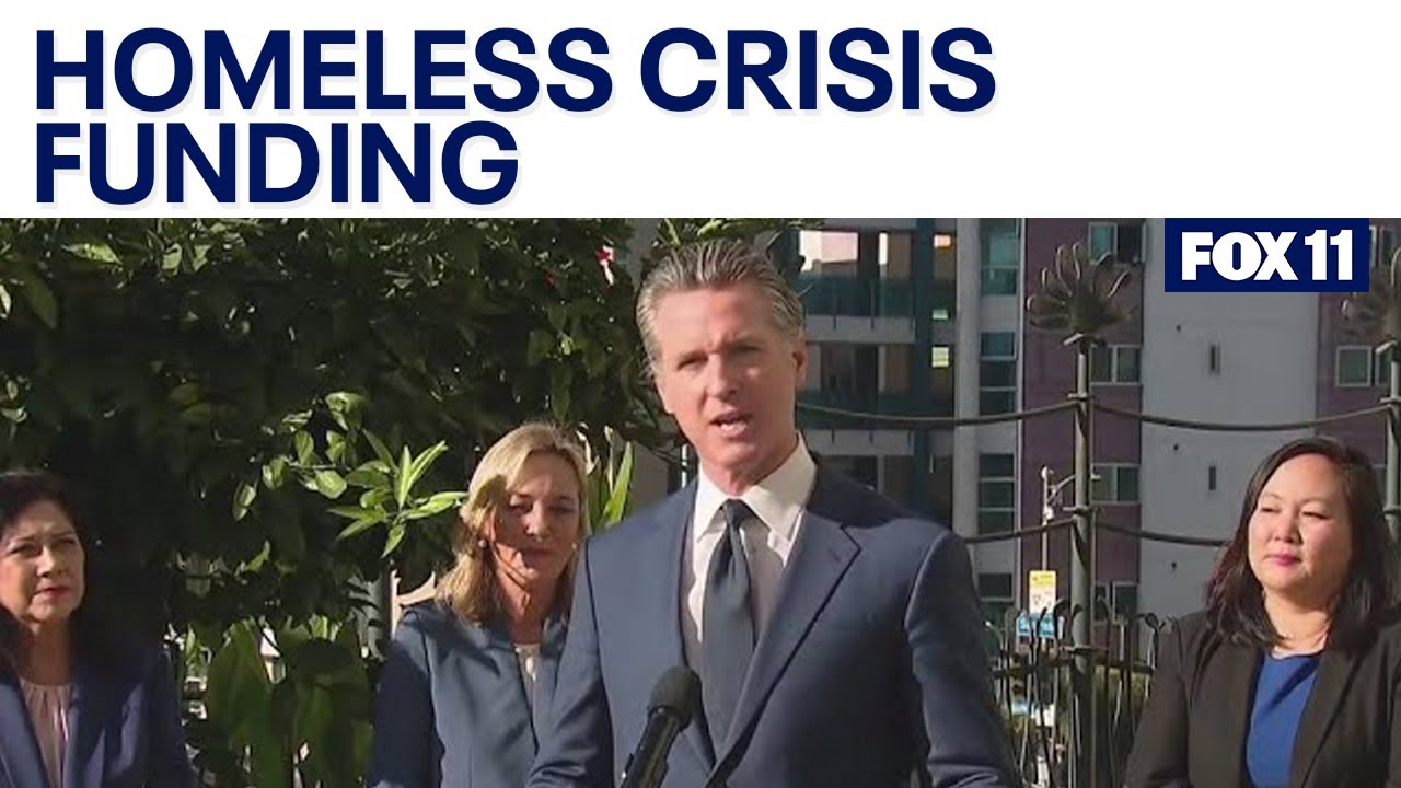 Newsom announces $827M to address homeless crisis