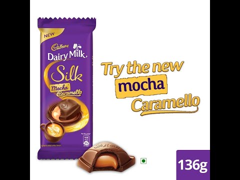 New Cadbury Dairy Milk Silk Caramello Mocha Chocolate Bar
