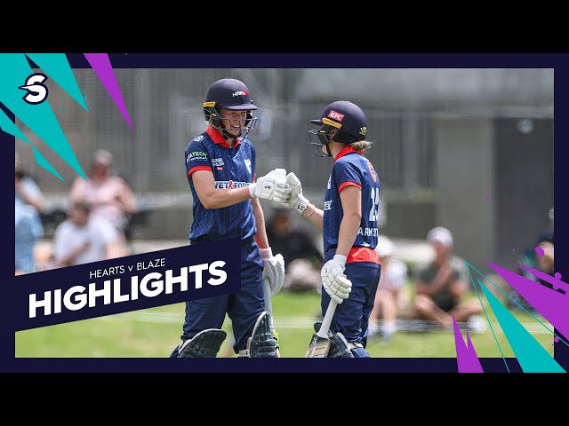 Maddy Green 50 Leads to Hearts Win | Hearts vs. Wellington Blaze – Super Smash Highlights