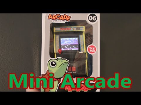 Frogger Mini Arcade Review Basic Fun Arcade Classics #06 - The No Swear Gamer