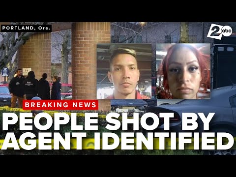 2 people shot by federal agent in Portland identified, police arrest 6 protesters at ICE facility
