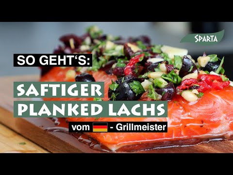 SAFTIGEN PLANKED LACHS grillen wie der deutsche Grillweltmeister Stephan Beck!
