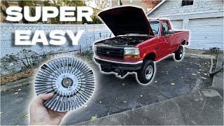 How to Replace Fan Clutch on OBS 7.3 Powerstroke – Step-by-Step