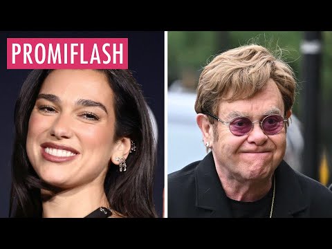 Nach Sehverlust: Elton John rührt Fans mit Dua-Lipa-Duett