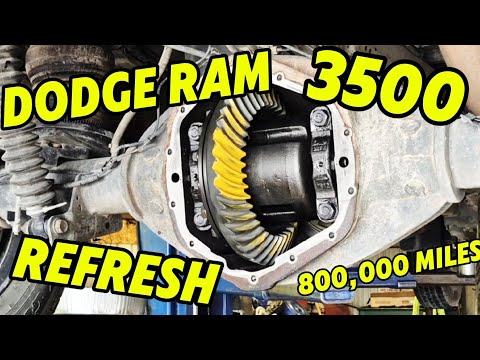 Dodge Ram 3500 Rear Differential rebuild. [RING AND PINION]