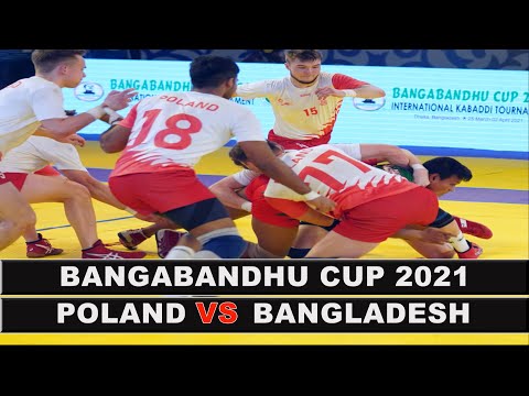 Poland vs Bangladesh | Highlights | Match 1 | Bangabandhu Cup 2021 International Kabaddi Tournament