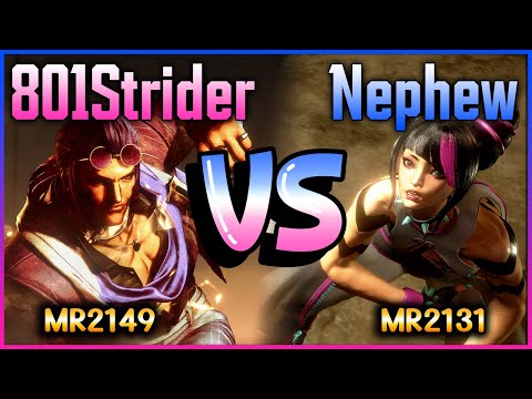 SF6 🔥 801 Strider (Marisa) vs Nephew (Juri) 🔥 Street Fighter 6