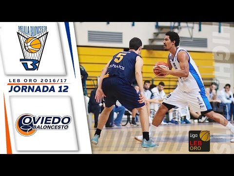 HIGHLIGHTS | Club Melilla Baloncesto - Unión Financiera Oviedo (Jornada 12 - LEB Oro 16/17)