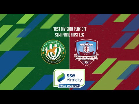 First Division Play-Off Semi Final First Leg: Bray Wanderers 0-0 Galway United