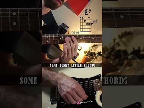 Some Funky Little Chords #funk #guitar