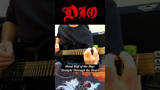 Straight Through the Heart - Dio. Metal Riff of the Day #shorts #biasfx2 #Vivian Campbell