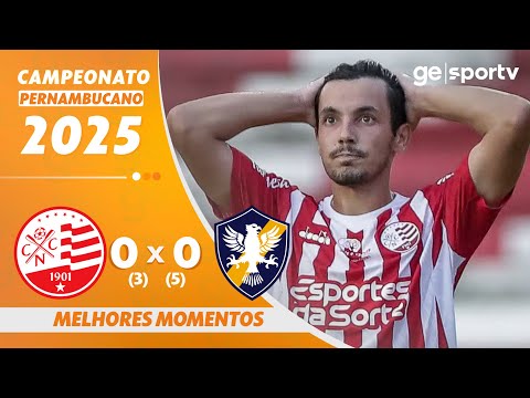 Gols e lances de Náutico x Retrô