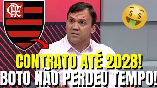 MENGÃO IMBÁTIVEL! CONTRATO ATÉ 2028! NEM O PET ESPERAVA POR ESSA! NOTÍCIAS DO FLAMENGO HOJE!