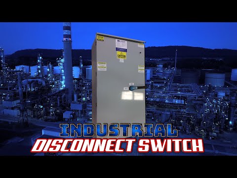 Industrial Disconnect Safety Switch - 1200 Amp Non-Fused Manual AC Switch Gear