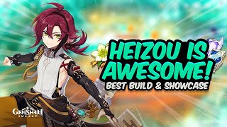 COMPLETE HEIZOU GUIDE! Best Heizou Build - Artifacts, Weapons, Teams &amp; Showcase | Genshin Impact