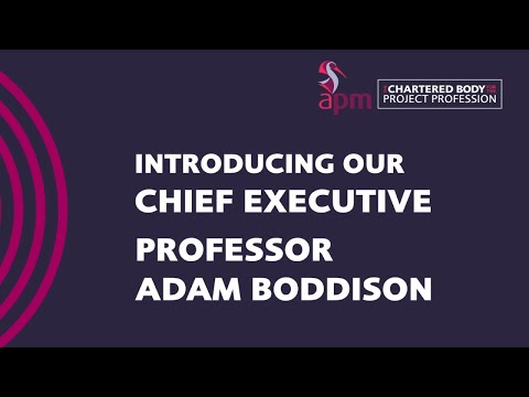 Meet chief executive officer Professor Adam Boddison