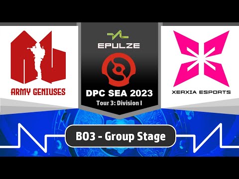 [Highlights] Army Geniuses vs Xerxia Game 1 (BO3) | DPC SEA 2023 Tour 3 - Division 1