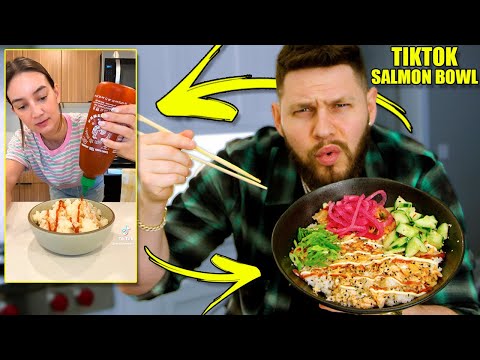 Making Emily Mariko's VIRAL TikTok Salmon Bowl EVEN BETTER!