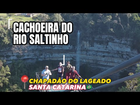 Cachoeira Rio Saltinho, Chapadão do Lageado Santa Catarina 🇧🇷