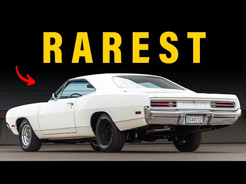 8 Muscle Cars So Rare Most People Never Saw One!