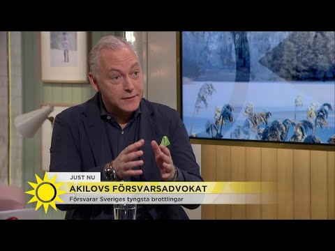 Han försvarar terrormisstänkta Akilov: "Ett hedersuppdrag" - Nyhetsmorgon (TV4)