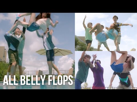 every belly flop in the summer i turned pretty (FULL SCENES)