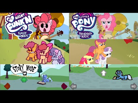 FUNKIN' IS MAGIC - Comparison with My little pony/Reference.