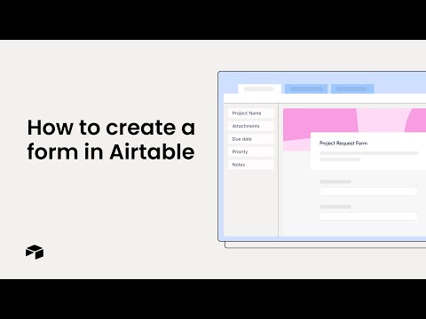 How to create a form in Airtable