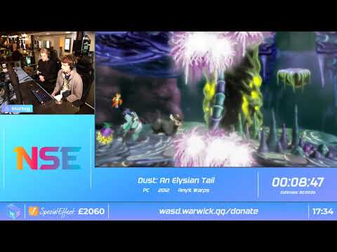 WASD 2020 - Dust: An Elysian Tail (Any% Warps) in 19:04 by Murtag