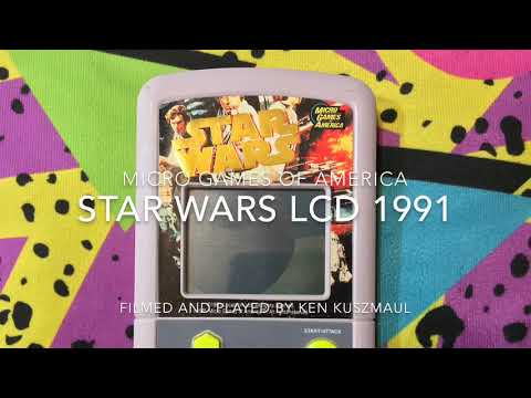 Star Wars 1991 LCD by Micro Games USA
