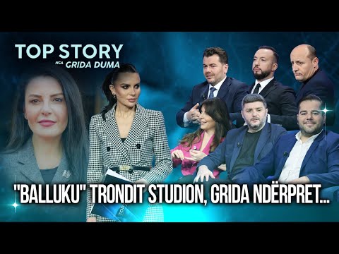 Boll! Kujt i flet ashtu? Debati për Ballukun sjell përplasje, Grida Duma ndërpret emisionin