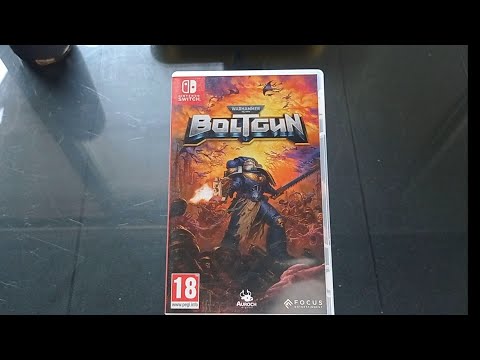 Warhammer 40000 Boltgun Switch - Unboxing and Gameplay