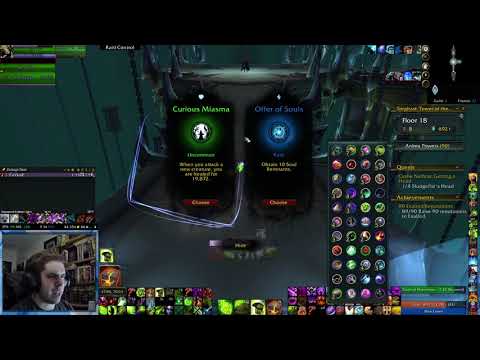 Torghast Twisting Corridors Boss: Dark Ascended Corrus (Layer 4, Floor 18) Destruction Warlock Solo