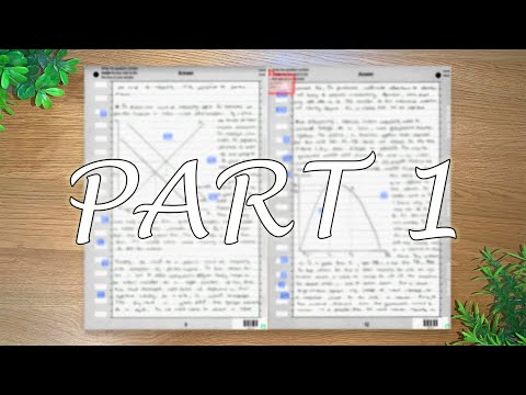 My 98% A-Level Economics Paper - Part 1