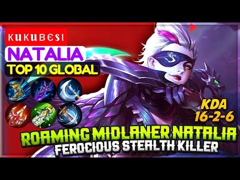 Roaming Midlaner Natalia, Ferocious Stealth Killer [ Top 10 Global Natalia ] к u к u в є s ι Natalia