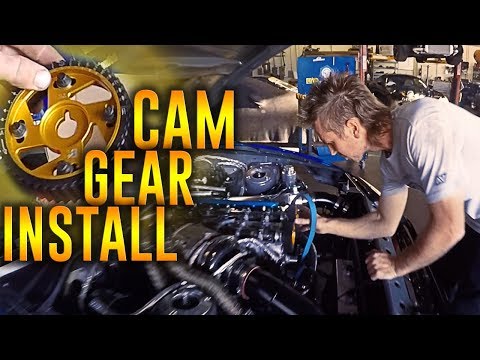 Brian Crower 2JZ Cam Gears Install