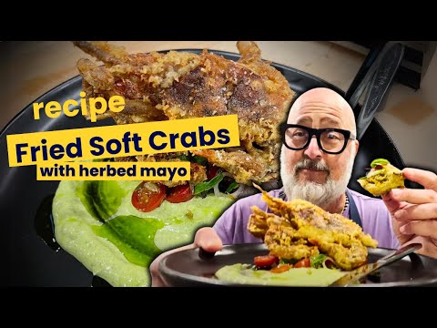 Recipe: Fried Soft Crabs with Herbed Mayo
