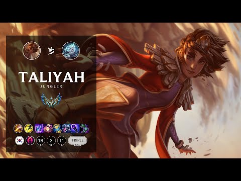 Taliyah Jungle vs Viego - KR Challenger Patch 12.12