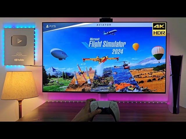 Microsoft Flight Simulator 2024/ Ps5- محاكي الطيران مايكروسوفت أطلبها الأن !