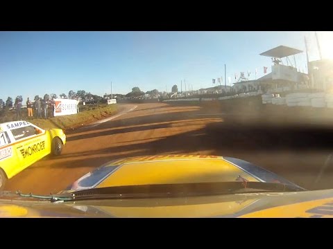 Chris Bornemann - Disputa pela vitória na última volta em Joaçaba