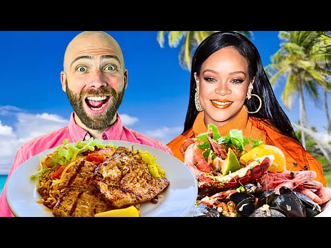 Legendary Bajan Seafood!! Rihanna's Favorite Food In Barbados!!