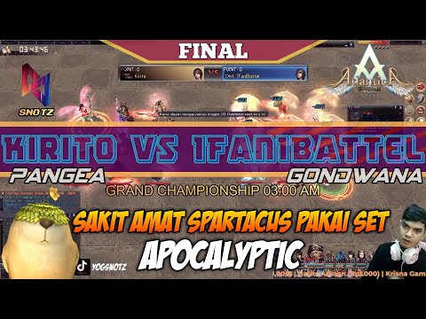 [GRAND CHAMPIONSHIP AM]Kirito VS IFanIBattel 25/12/2022 - Atlantica Rebirth Indonesia