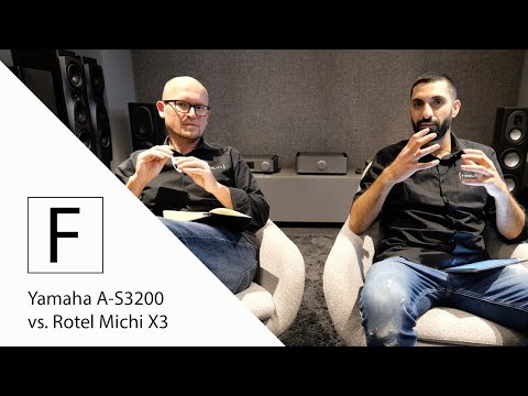 Hifi Verstärker Test - Yamaha A-S3200 vs. Rotel Michi X3 mit Elac Vels FS408 und Rega Planar 10!